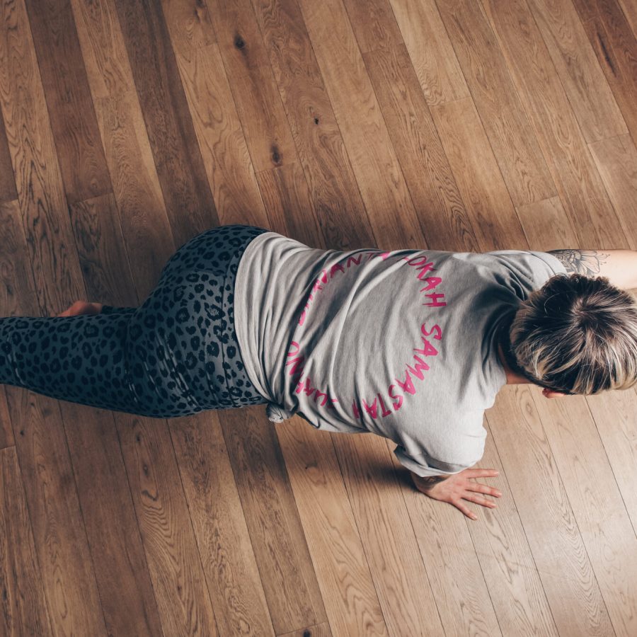 Draufsicht Yoga